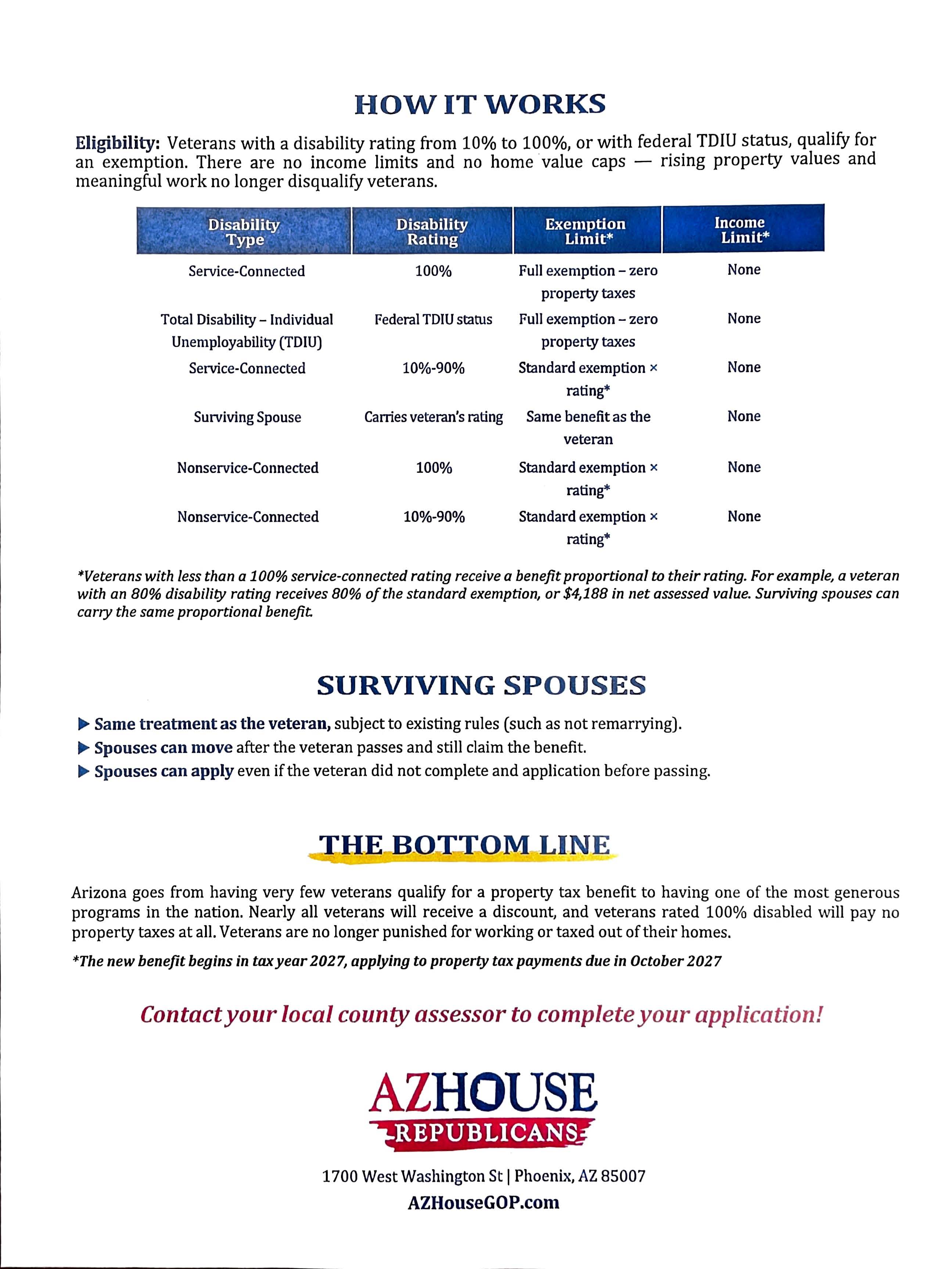 Policy flyer